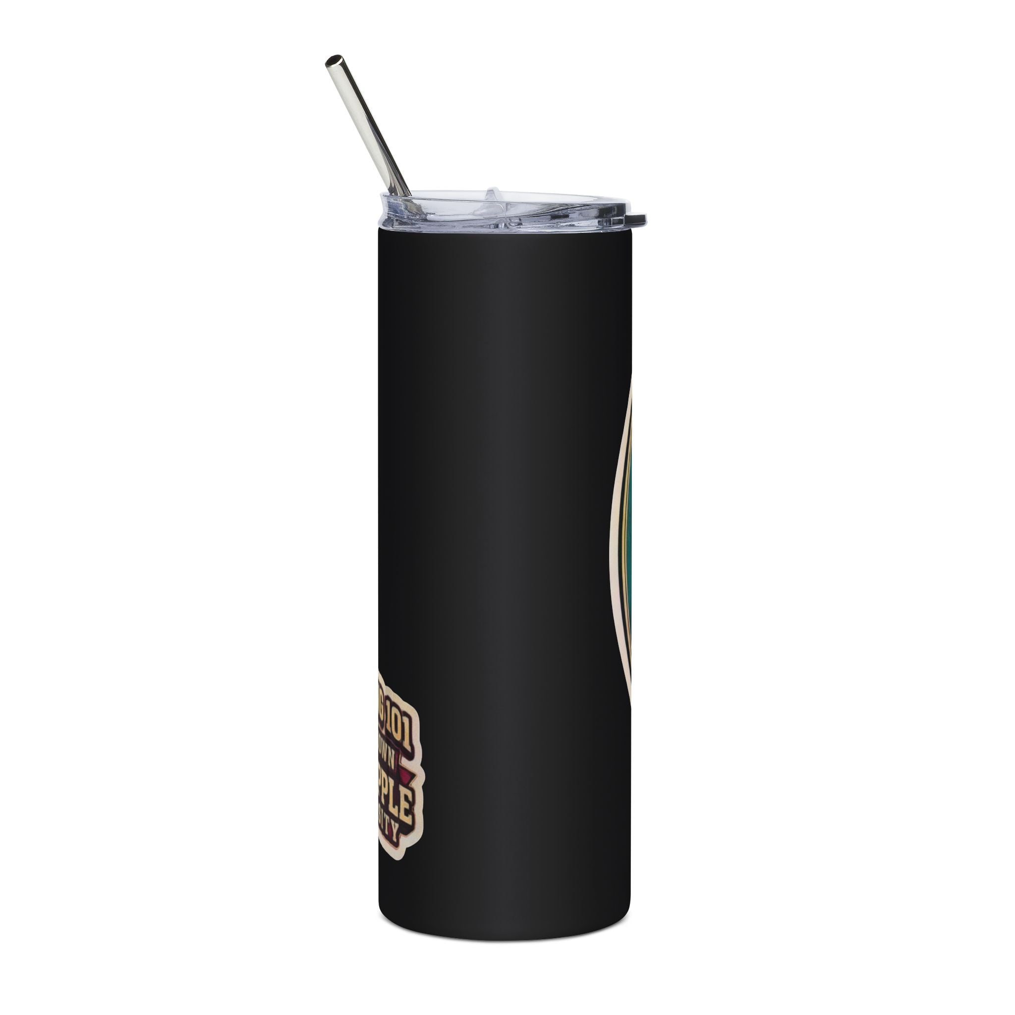 Playful Pineapple — 20oz Stainless Tumbler Travel Cup