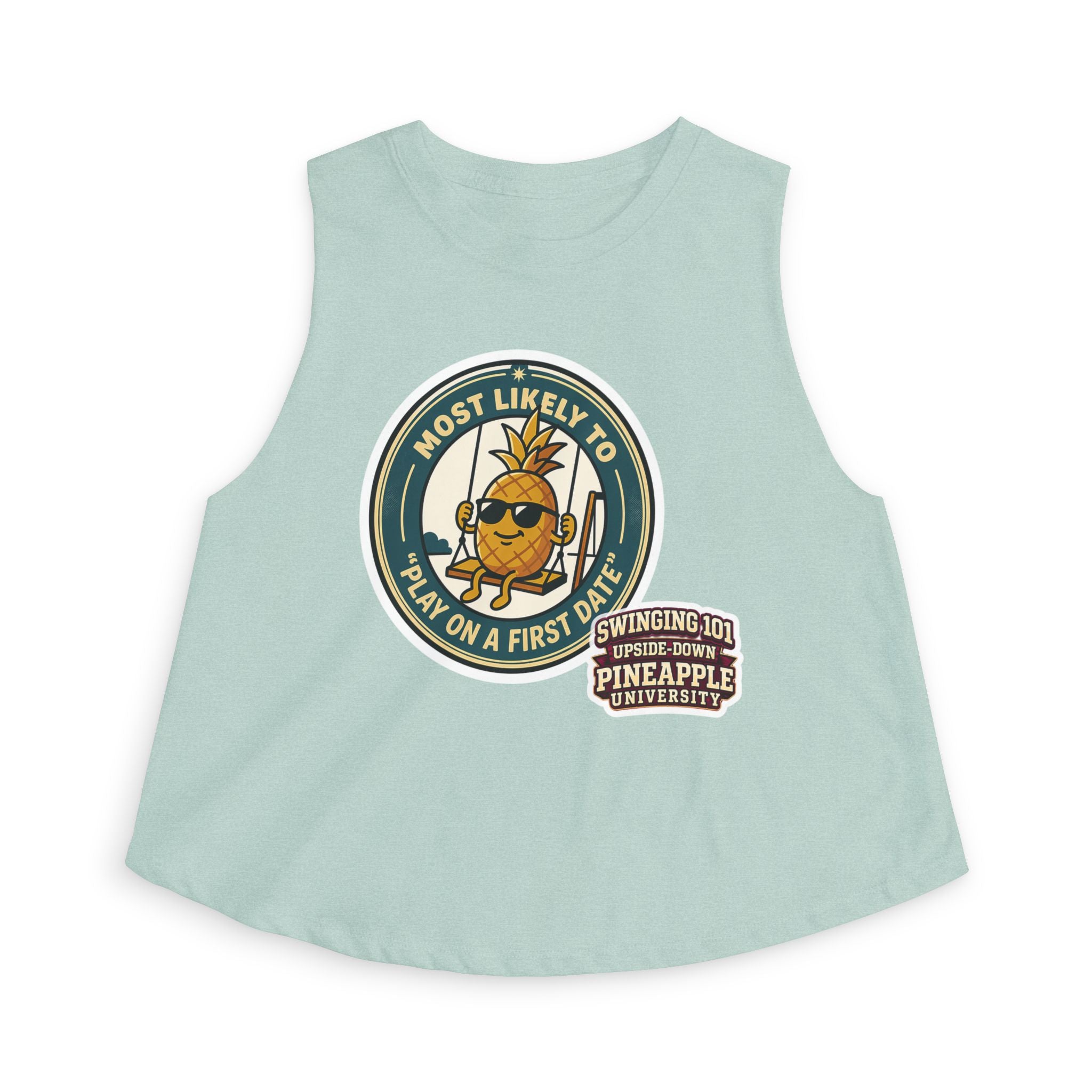 Women's "Playful" Crop Top