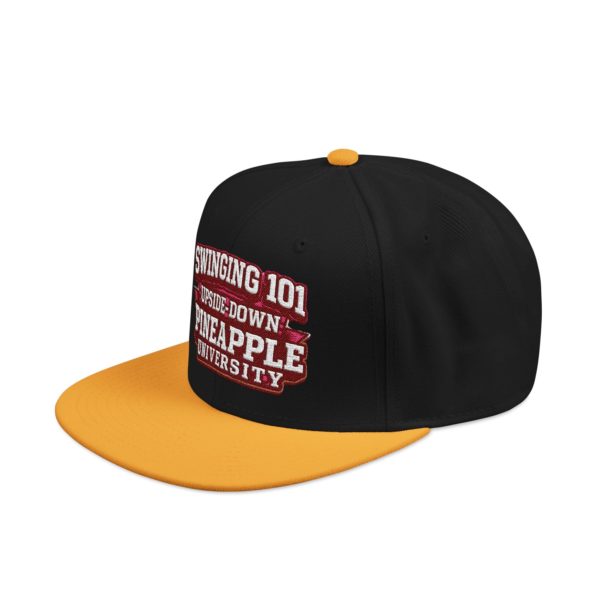 Embroidered Swinging 101 University Snapback Hat — Urban College-Style