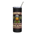 Pineapple University 20oz Stainless Tumbler — 'Upside-Down Pineapple' Cocktail & Travel Cup