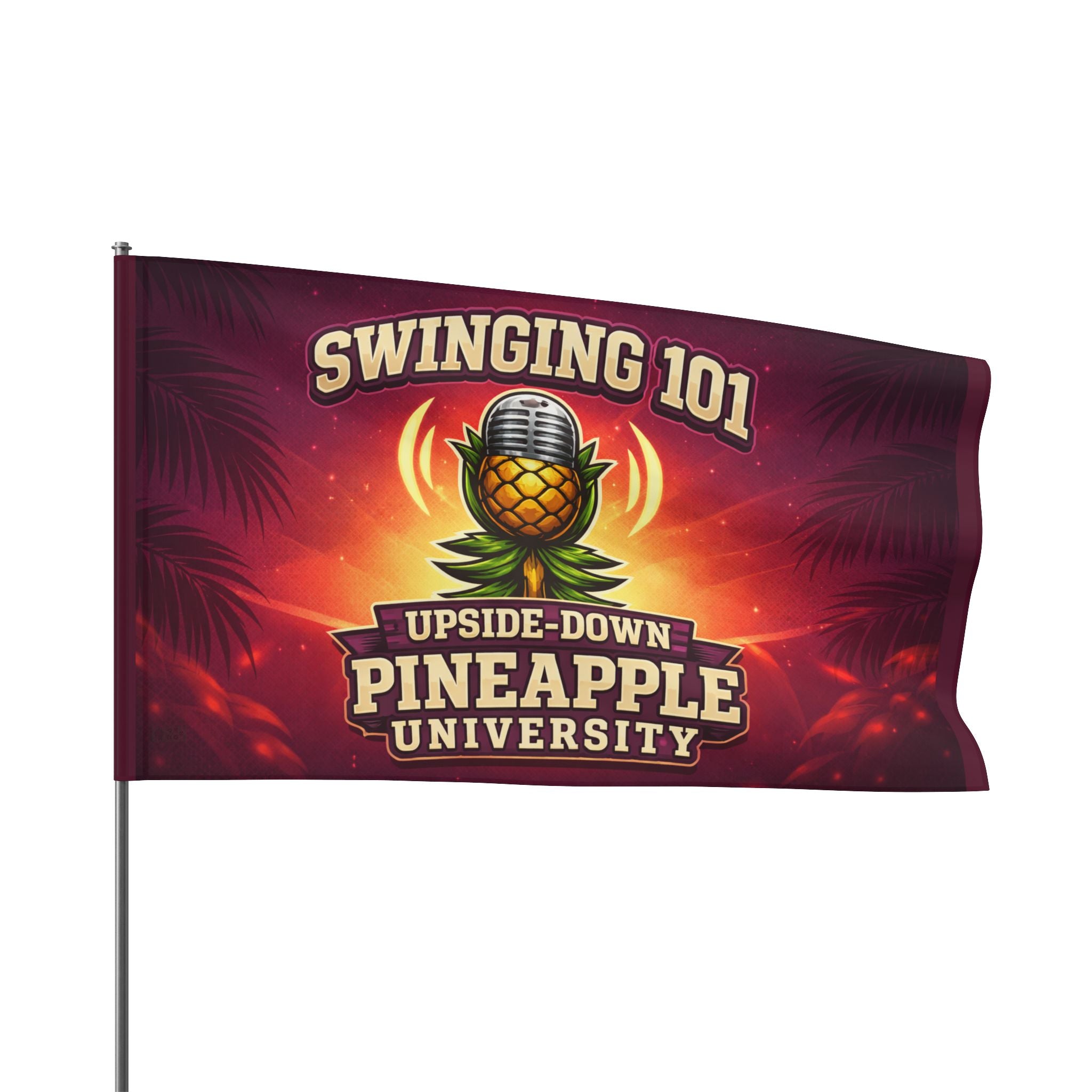 Swinging 101 University Flag