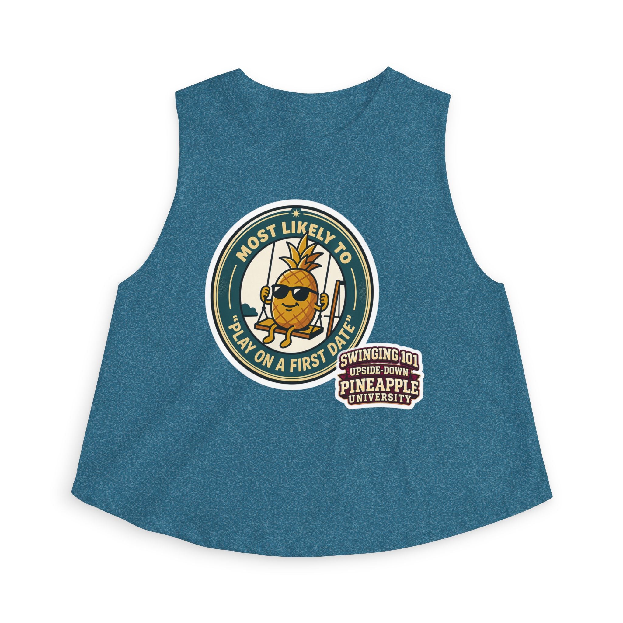 Women's "Playful" Crop Top