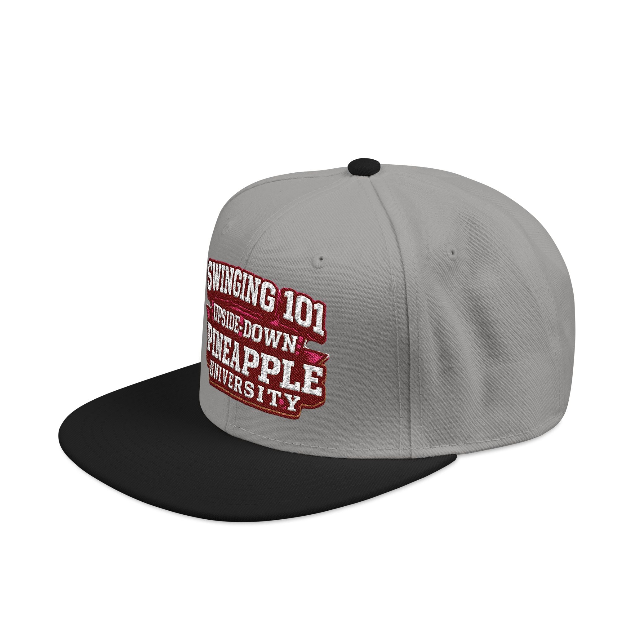 Embroidered Swinging 101 University Snapback Hat — Urban College-Style