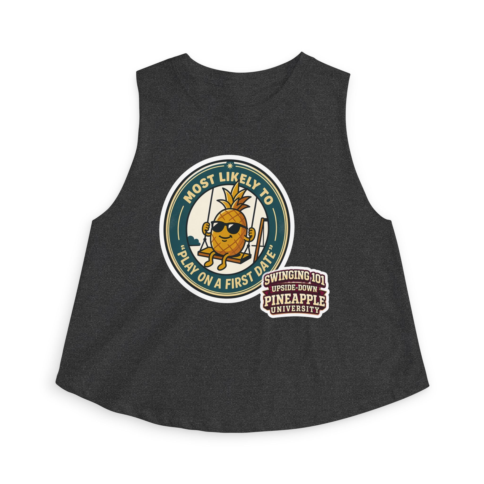 Women's "Playful" Crop Top