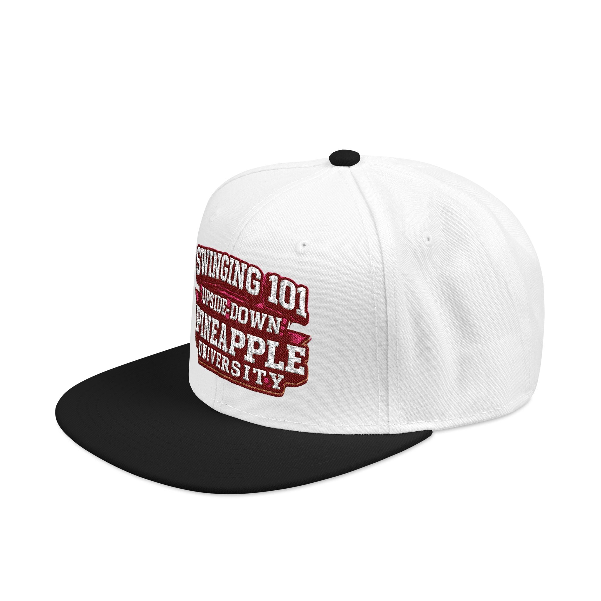 Embroidered Swinging 101 University Snapback Hat — Urban College-Style